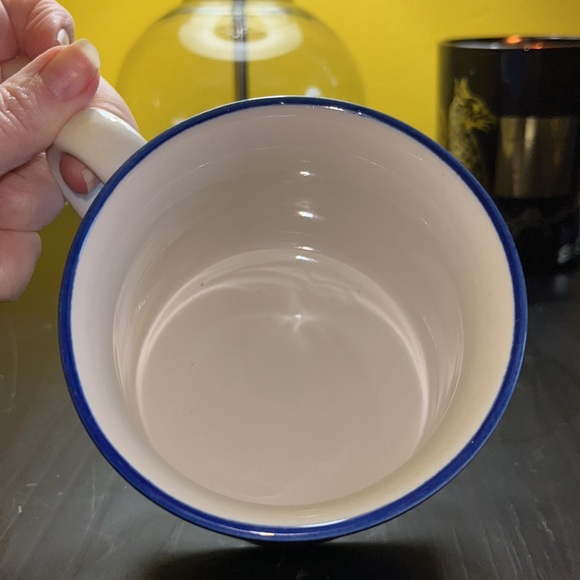 🐇 Emerald Collection Fruit Party mug - soup mug -3.25” Tall, 4” Rim - Picture 6 of 7